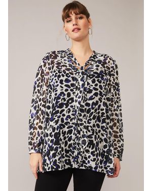Phase Eight Chloe Leopard Blouse - Multicolour