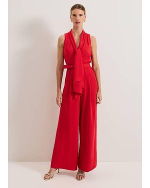 Phase Eight Elika Jumpsuit - Red