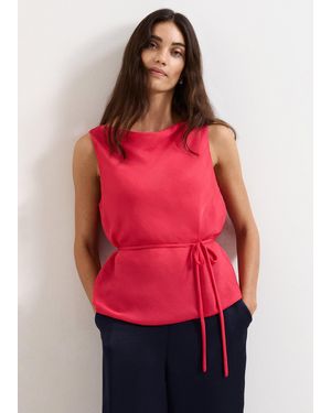 Phase Eight Hazel Silk Blouse - Red