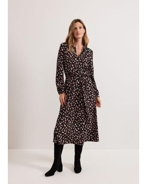 Phase Eight Aoife Printed Jersey Dress - Natural