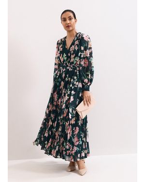 Phase Eight Petite Rosa Floral Maxi Dress - White