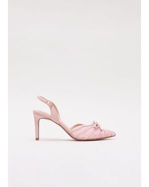 Phase Eight Grosgrain Heels - Pink