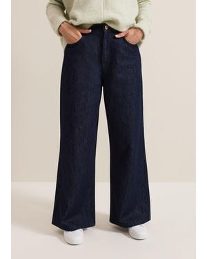 Phase Eight Liana Wide Leg Jean - Blue
