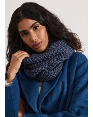 Phase Eight Knitted Snood - Blue