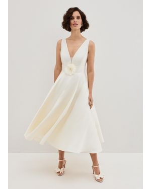 Phase Eight Ariel Fit And Flare Dress - Natural