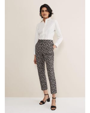Phase Eight Fran Cigarette Trousers - Multicolour
