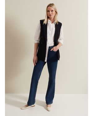 Phase Eight 's Florisa Denim Jumpsuit - Natural