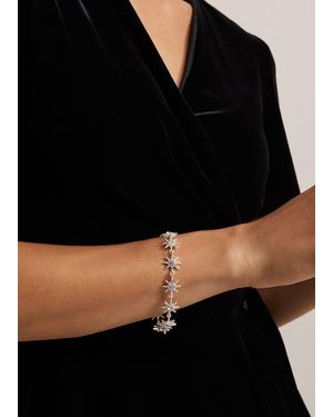 Phase Eight Plated Star Bracelet - Black