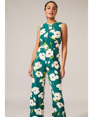 Phase Eight Lou-Poppy Floral Jumpsuit - Multicolour