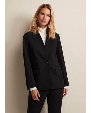 Phase Eight Devin Ponte Blazer - Black