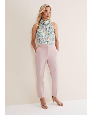 Phase Eight Eira Cigarette Trousers - Pink