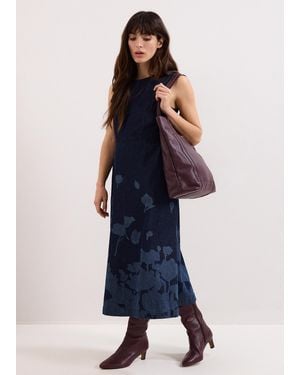 Phase Eight Juliette Floral Midi Dress - Blue
