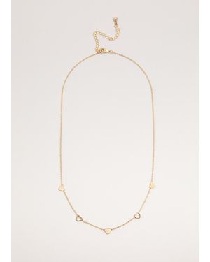 Phase Eight Mini Heart Necklace - Natural