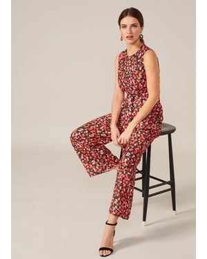 Phase Eight Catarina Heritage Tulip Print Jumpsuit - Multicolour