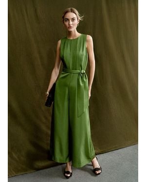 Phase Eight Janine Wide Leg Jumpsuit - Green