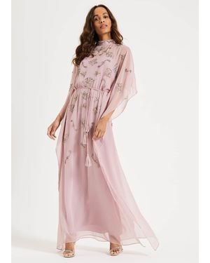 Phase Eight Sairah Kimono Maxi Dress - Pink
