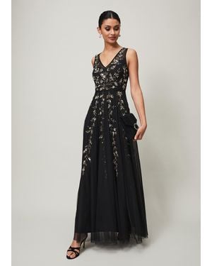 Phase Eight Serafina Embellished Maxi Dress - Multicolour