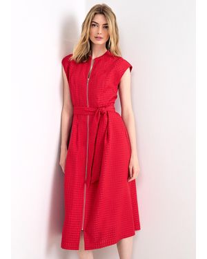 Phase Eight Elvira Textured Seamed Detail Dress