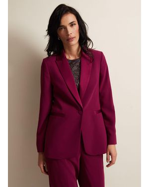 Phase Eight Elandra Tux Blazer - Red
