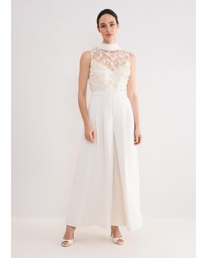 Phase Eight Petite Florentina Jumpsuit - White