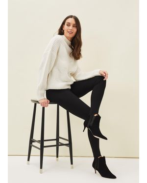Phase Eight Rochelle Stirrup Ponte Legging - Natural