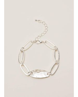 Phase Eight Lyddie Plated Link Bracelet - Metallic
