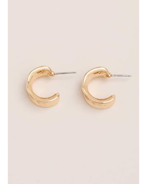 Phase Eight Huggie Earrings - Black