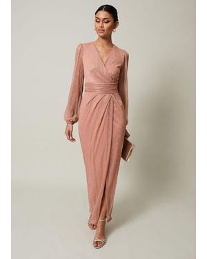 Phase Eight Brielle Shimmer Maxi Dress - Pink