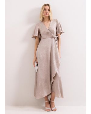 Phase Eight Julissa Shimmer Maxi Dress - Natural