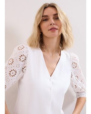 Phase Eight Eleanor Top - White