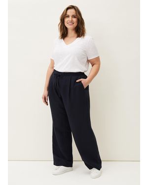 Phase Eight Bethany Linen Trousers - White