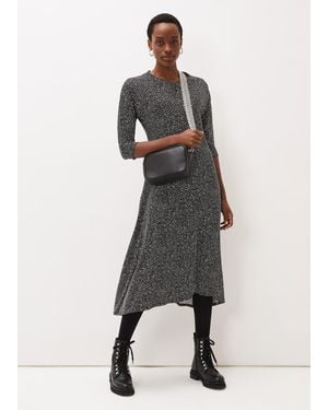 Phase Eight Paris Spot Print Dress - Multicolour