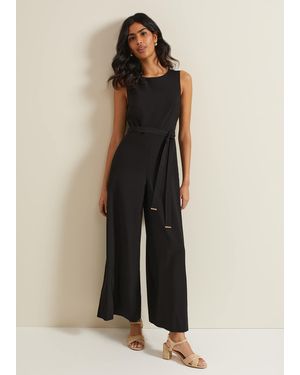 Phase Eight Marta Culotte Jumpsuit - Black