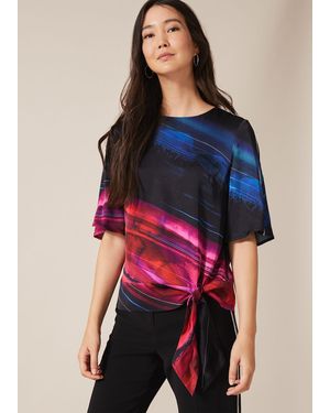 Phase Eight Sena Print Blouse - Multicolour