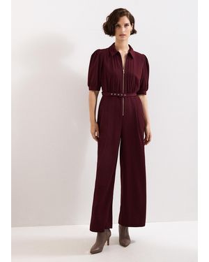 Phase Eight Petite Candice Jumpsuit - Red