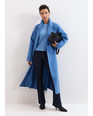 Phase Eight Darcy Wool Coat - Blue