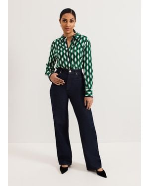 Phase Eight Frankie Straight Leg Jean - Blue