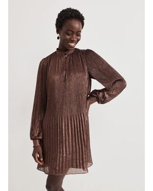 Phase Eight Ella Swing Dress - Brown