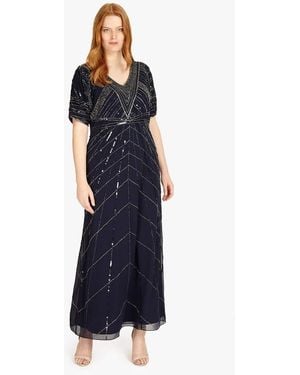 Phase Eight Bethany Full Length Dress - Blue