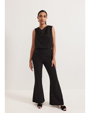 Phase Eight 's Samantha Petite Hotfix Trouser - Black