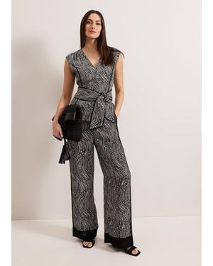 Phase Eight Mariana Chain Print Co-Ord Trouser - Multicolour