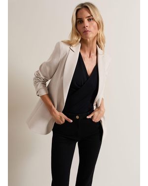 Phase Eight Belle Blazer - Natural