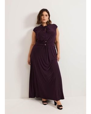 Phase Eight Tolly Jersey Maxi Dress - Purple