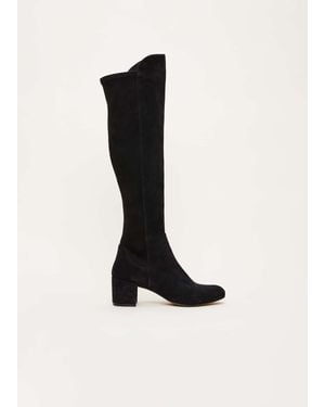 Phase Eight Milly Knee High Boots - Black