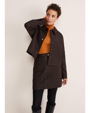 Phase Eight Chaya Quilted Jacket Co-Ord - Black