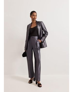 Phase Eight Sade Suit Trouser - Natural