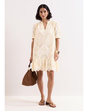 Phase Eight Liliana Mini Dress - Natural