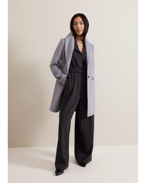 Phase Eight Lydia Wool Coat - Blue