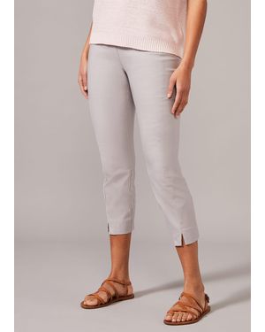 Phase Eight Louise Crop Trousers - Grey