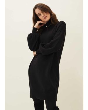 Phase Eight Eveleen Knit Dress - Black